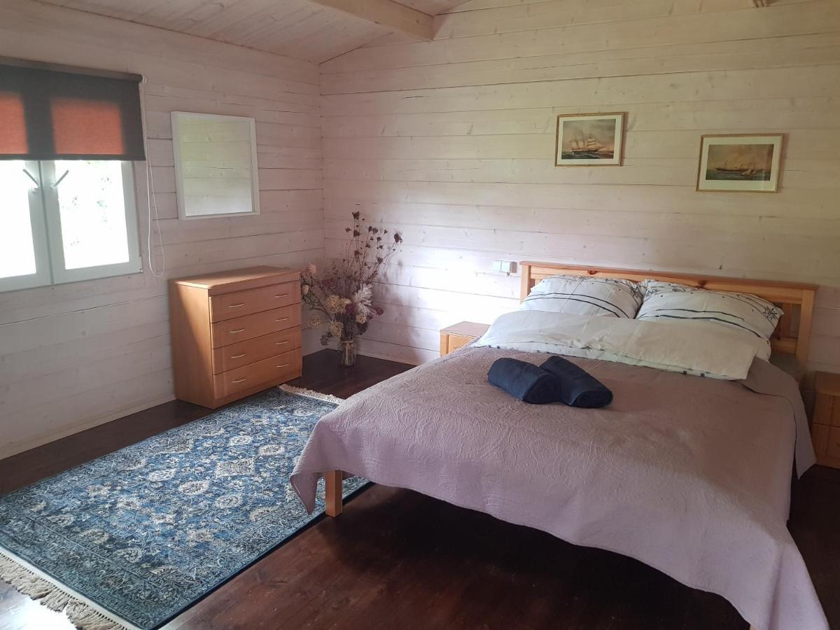 Campsite 37A - Wooden Cabins Karklė Kültér fotó