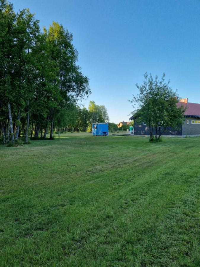 Campsite 37A - Wooden Cabins Karklė Kültér fotó